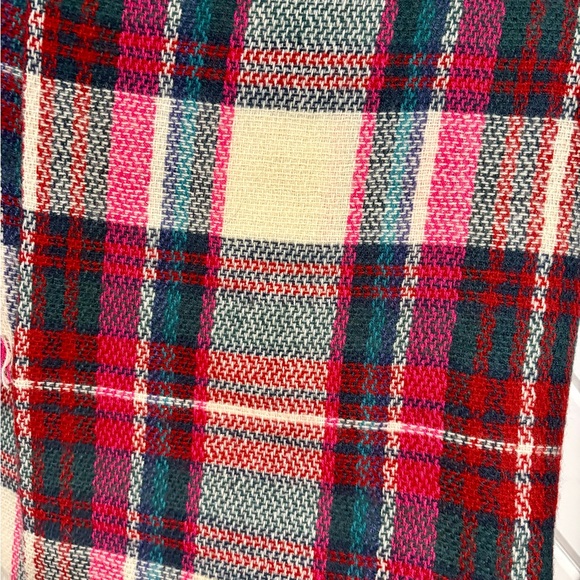Cozy Plaid Blanket Scarf - Women’s OS - Picture 3 of 3